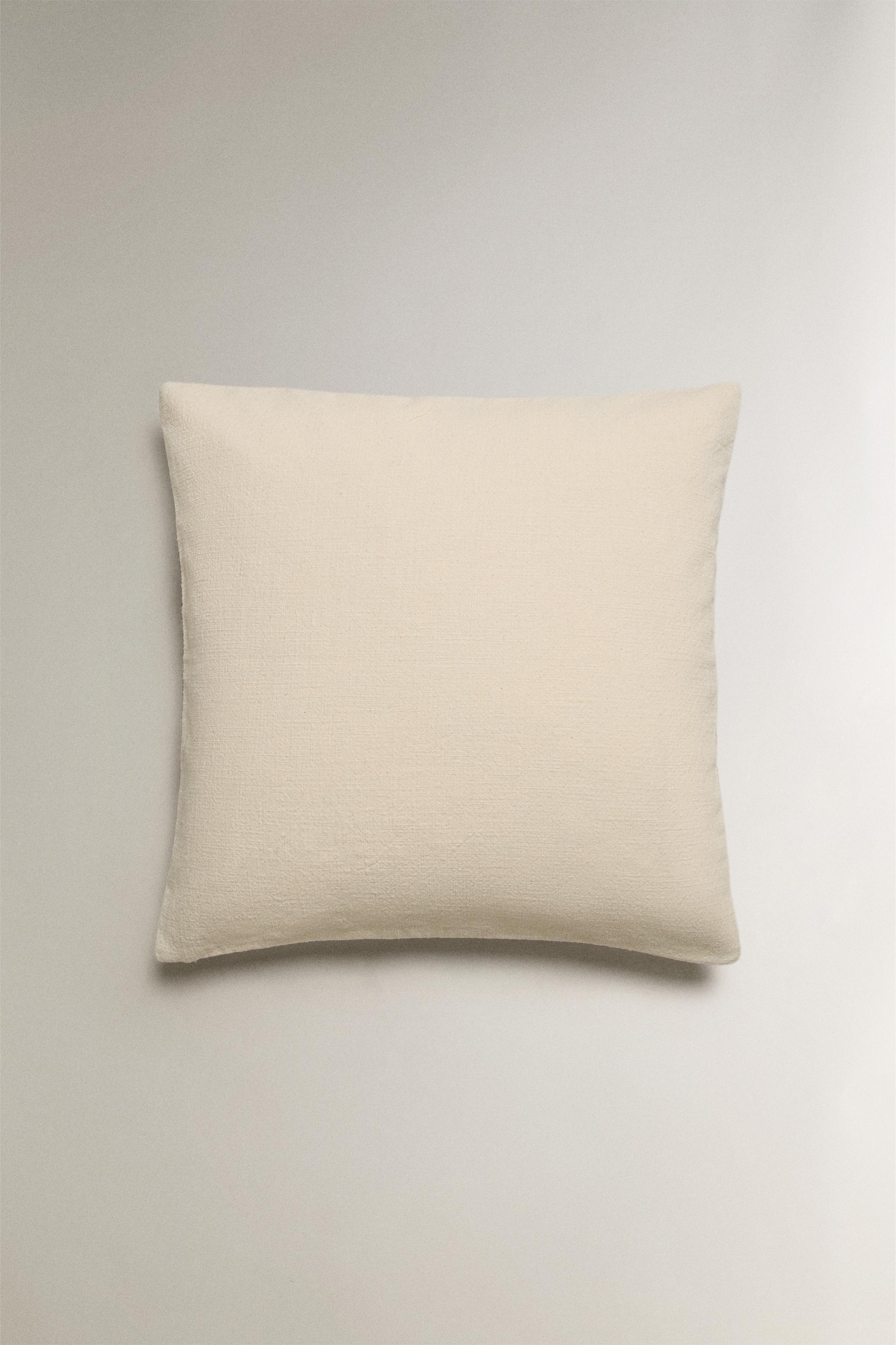 HOUSSE DE COUSSIN FLEURS